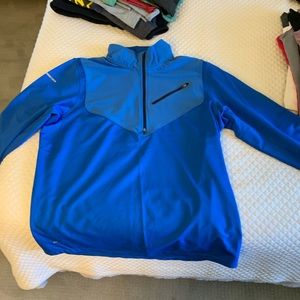 Nike running 3/4 zip jacket